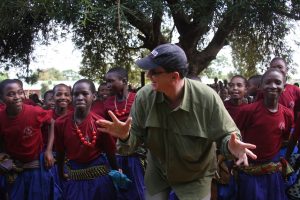 9 days ago Malcolm MacKillop joins in the fun with school children in rural Tanzania